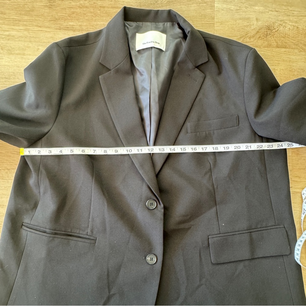 🚫SOLD🚫The Frankie Shop Oversized Boyfriend Blazer sz XS - Picture 4 of 10